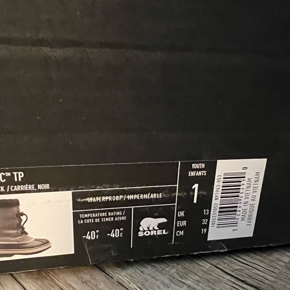 SOREL Yoot PAC TP boot (youth size 1) - Picture 5 of 11